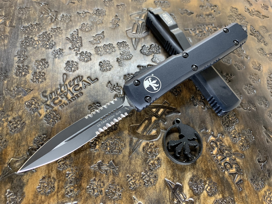 Microtech Ultratech Double Edge Part Serrated Tactical