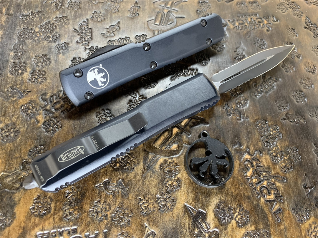 Microtech Ultratech Double Edge Part Serrated Tactical
