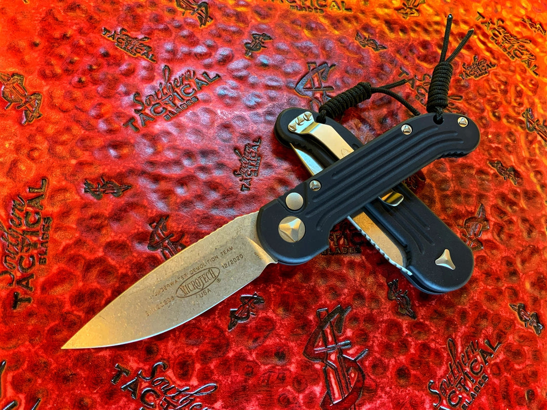 Microtech LUDT S/E Stonewashed Standard Automatic Knife