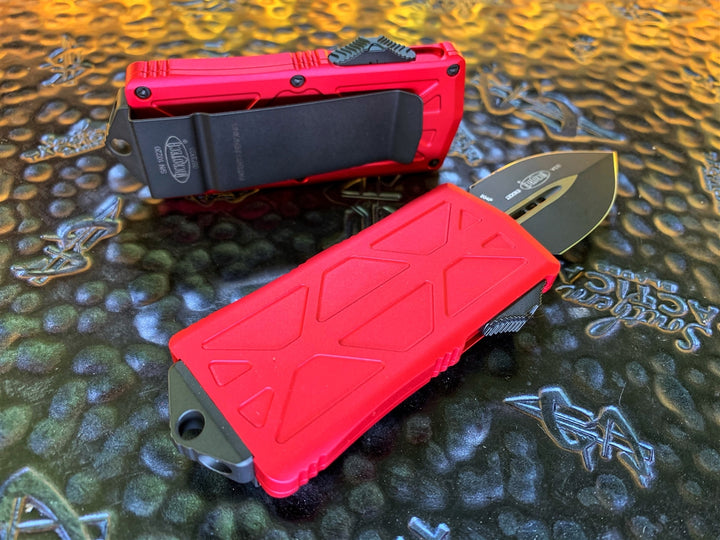 Microtech Exocet Double Edge Standard Red