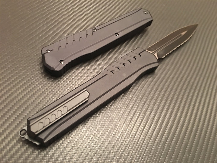 Microtech Cypher MK7 Double Edge Double Full Serrated Tactical