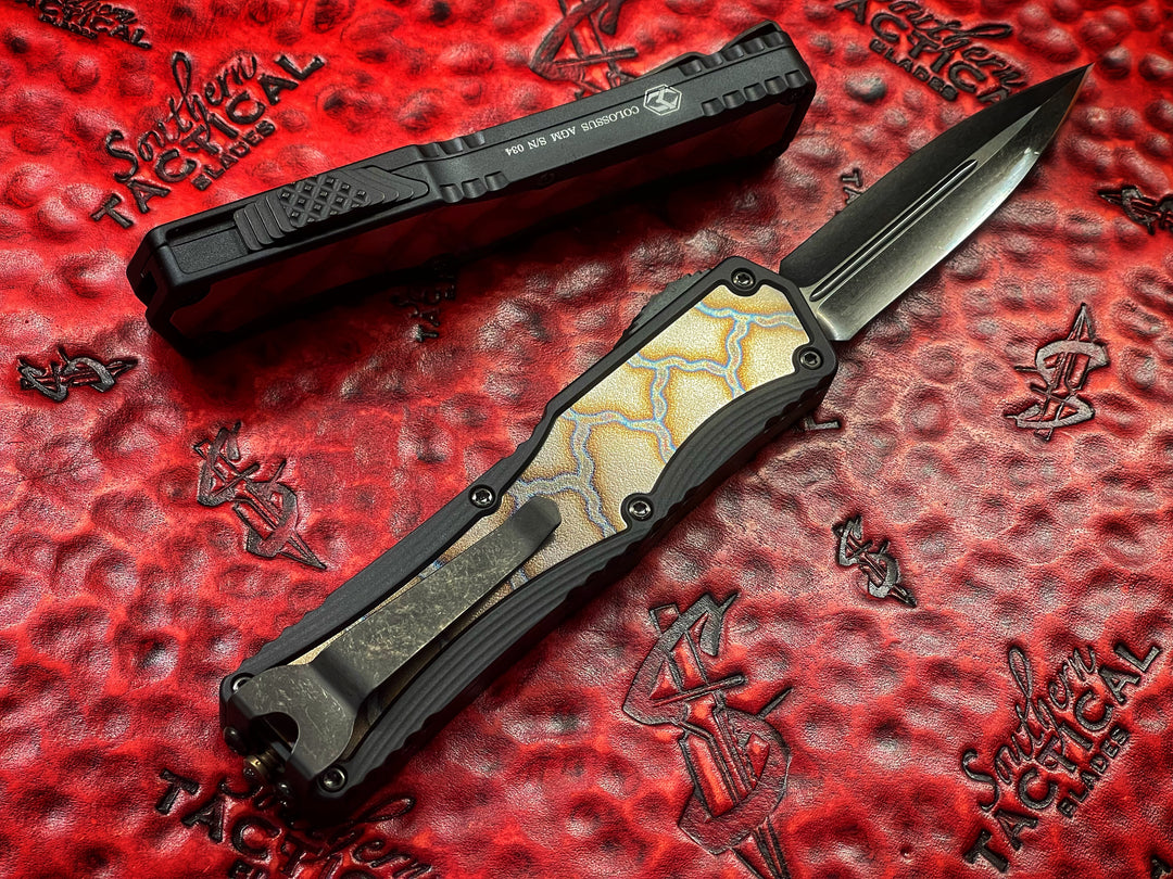 Heretic Knives Custom Colossus 2023 Bladeshow Texas Custom OTF Knife