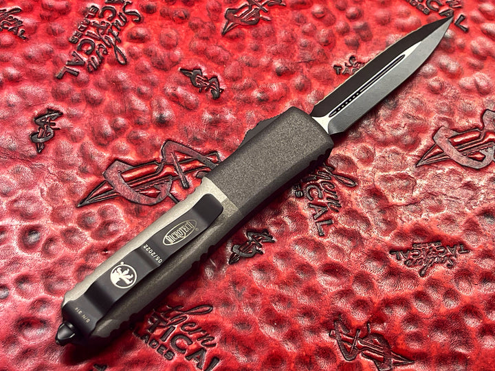 Microtech Ultratech Double Edge Full Serrated NRA Texas 2022 Signature Series Double Action OTF Knife