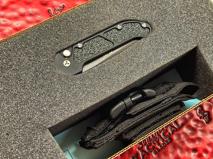 Microtech Mini UMS Single edge Black Standard, Knob Creek Ky MGS 2005