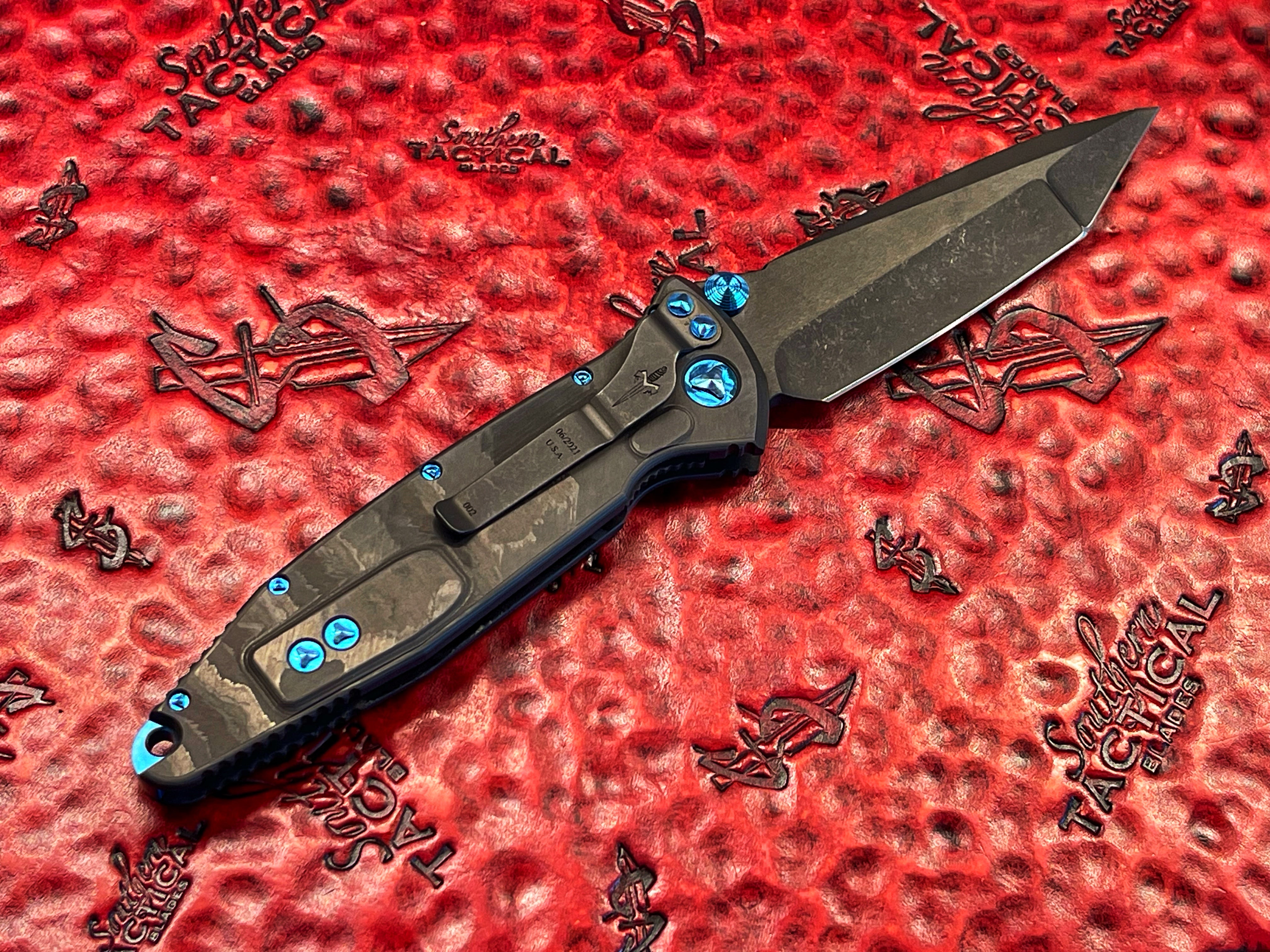 Marfione Custom Socom Elite Tanto DLC Star Grind Fat Carbon | Southern  Tactical Blades – SouthernBlades