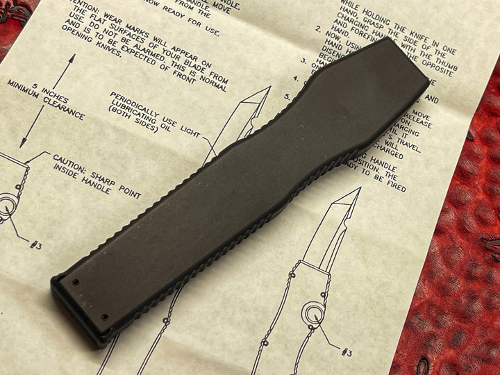 Microtech HALO II Single Edge Tactical Single Action OTF Knife