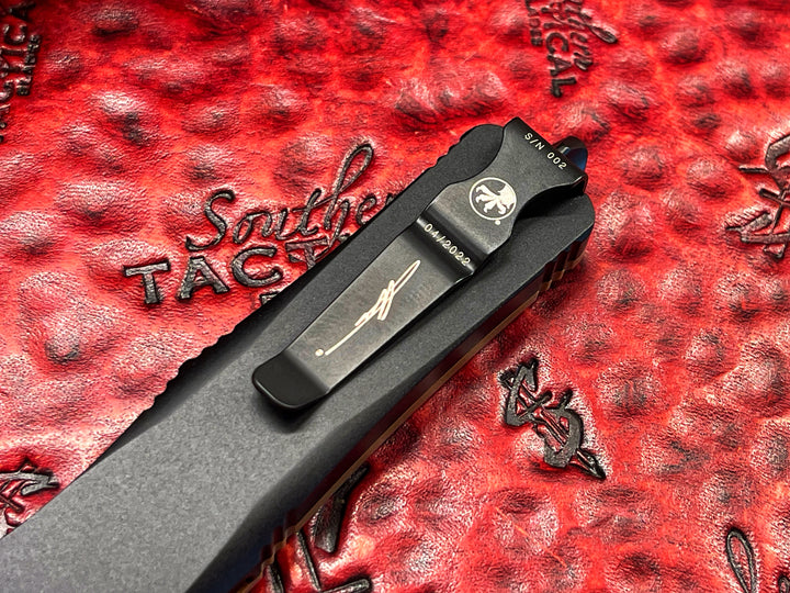 Microtech Troodon S/E Tan G10 Standard Serial #002 OTF Knife