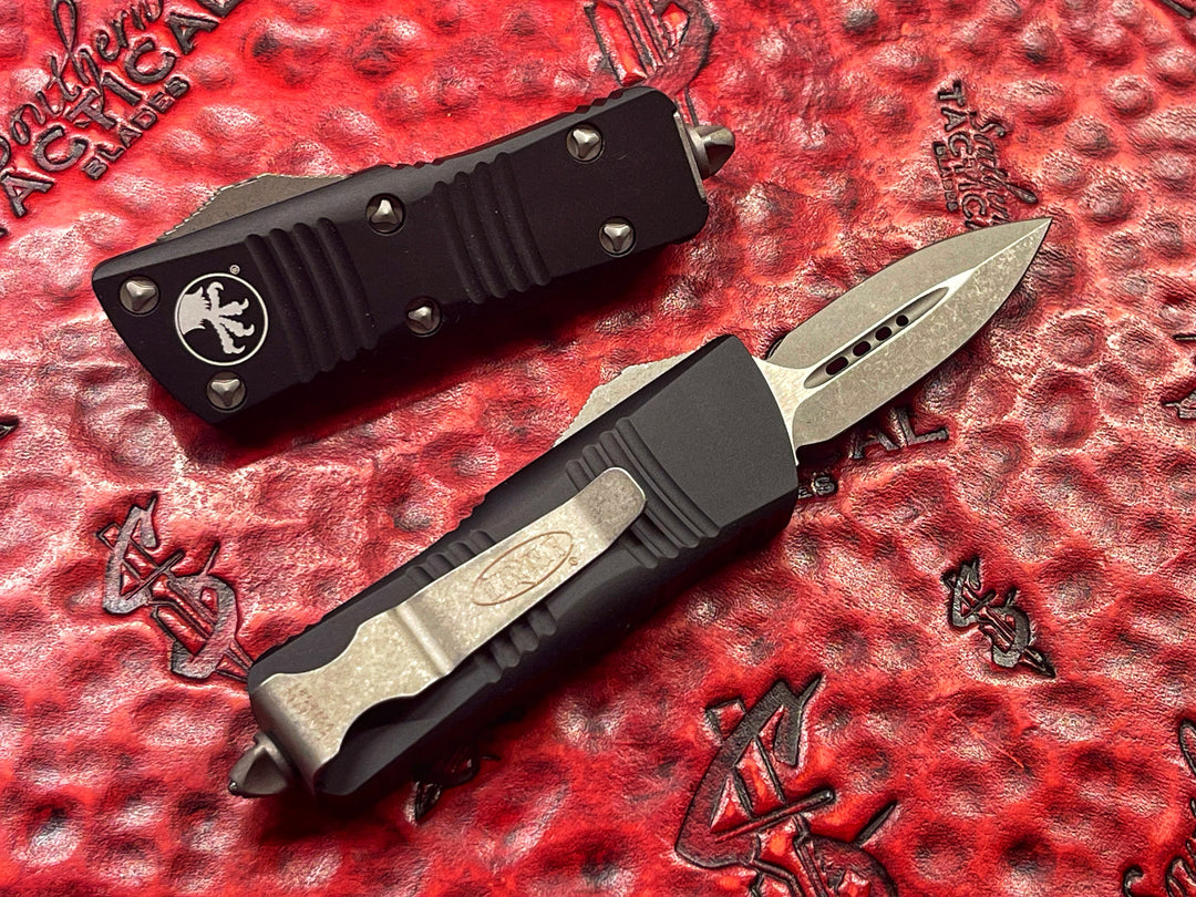 Microtech Mini Troodon Double Edge Apocalyptic Standard 238-10AP