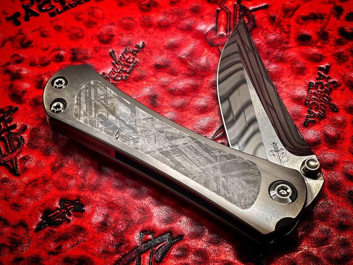 Marfione Custom Knives SBKF Assassin Grind Meteorite Inlay