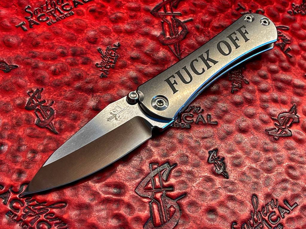 Marfione Custom Knives SBSP Borka Blades Custom Folder Diamond Wash, S