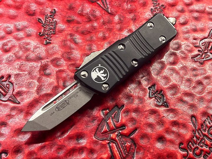 Microtech Mini Troodon Tanto Apocalyptic Standard