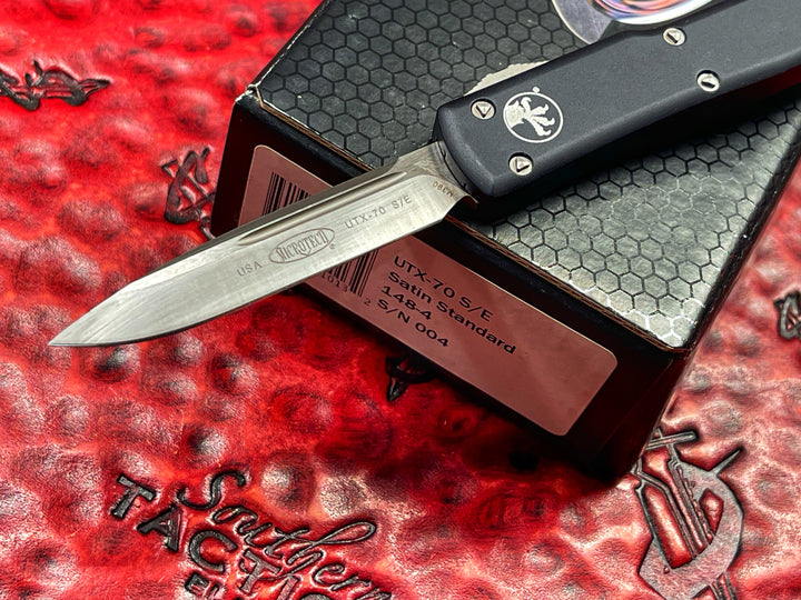 Microtech UTX-70 Single Edge Satin Standard