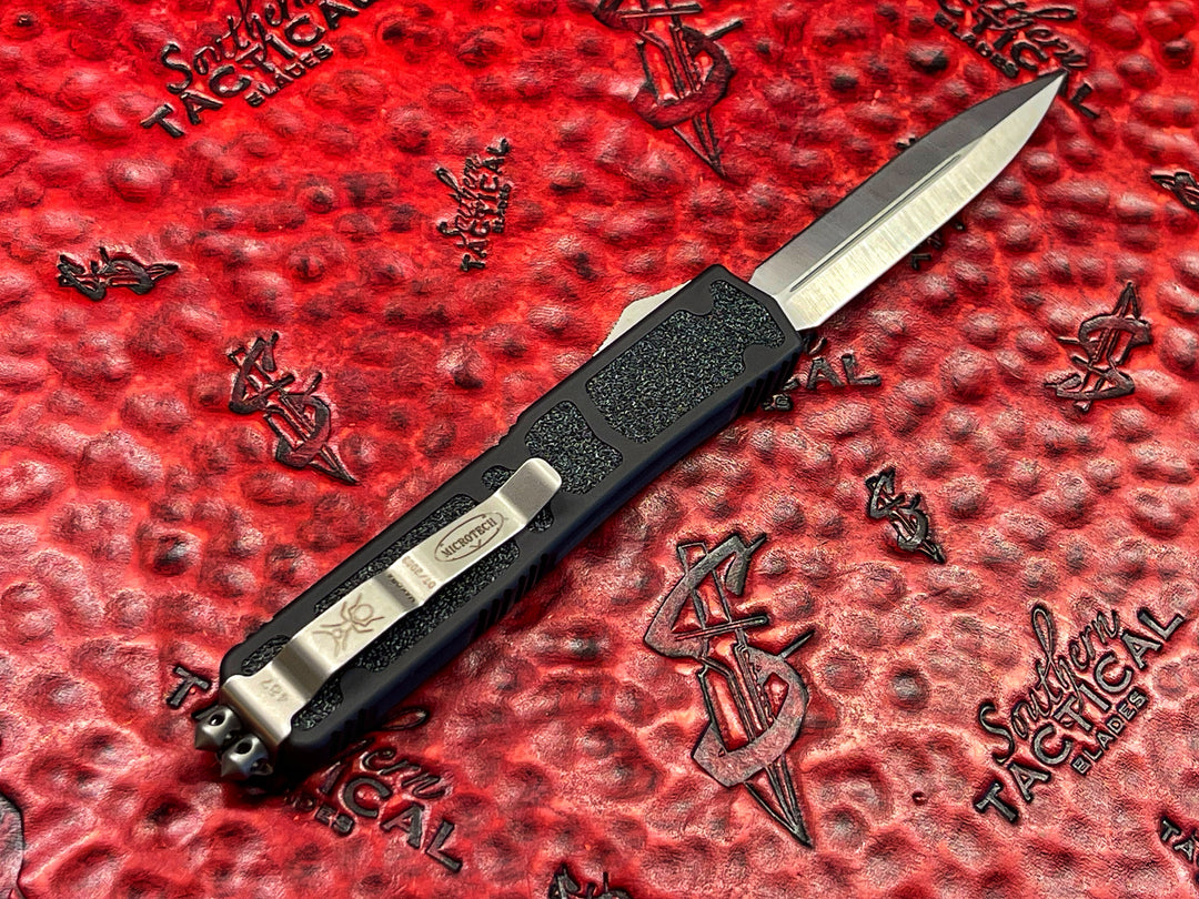 Vintage Microtech Makora, Double Edge Satin Standard, Double Action OTF Knife