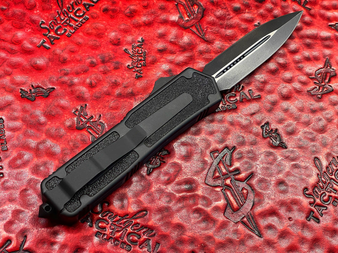 Vintage Microtech Knives QD Scarab, Double Edge, Tactical Standard, Double Action OTF Knife