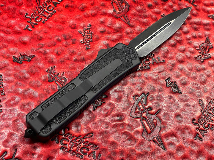 Vintage Microtech Knives QD Scarab, Double Edge, Tactical Standard, Double Action OTF Knife