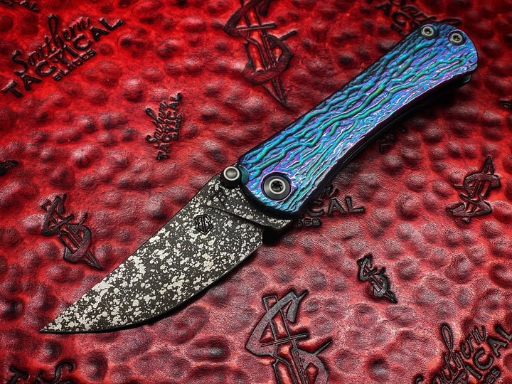 Borka Blades SBKF John Grey Collaboration Dark Rain Blade Textured Scales