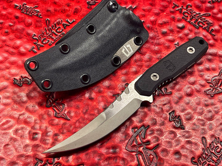 Blackside Customs Cat-5 Covert Fixed Blade Two-Tone GreyMatter