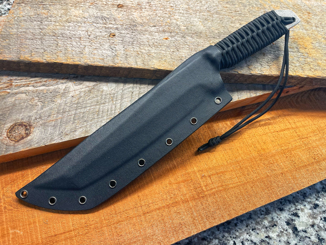 Strider Knives Combat Tanto Chopper, Fixed Blade Knife pre-owned