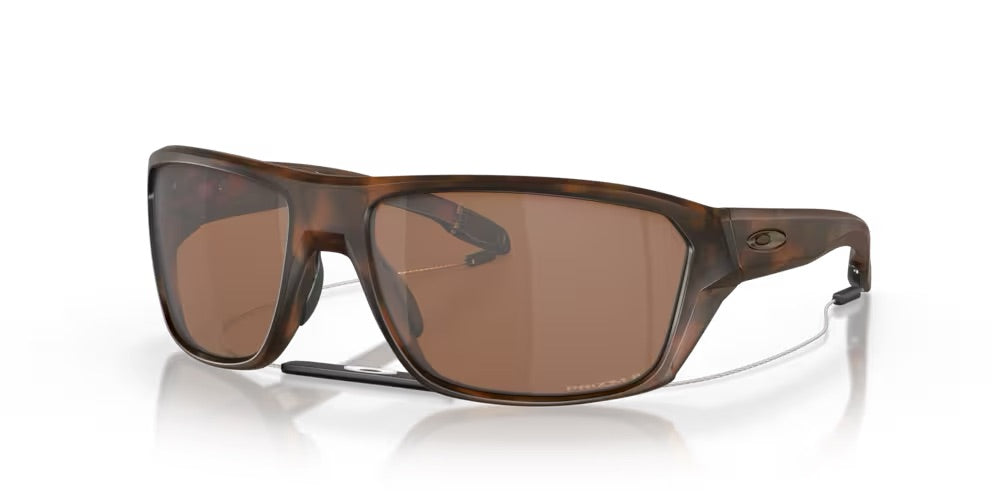 Oakley Split Shot Standard Issue Sunglasses Matte Brown Prizm Tungsten Polarized