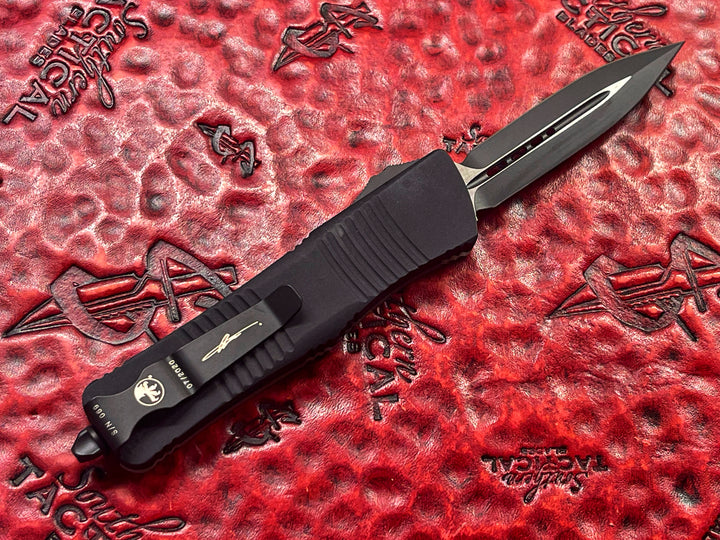 Microtech Troodon Double Edge, Jade Green G10 Top, Standard Signature Series