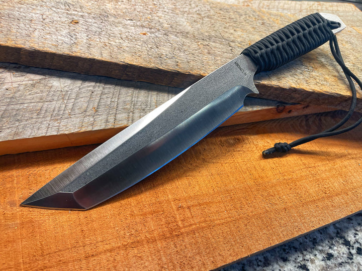 Strider Knives Combat Tanto Chopper, Fixed Blade Knife pre-owned