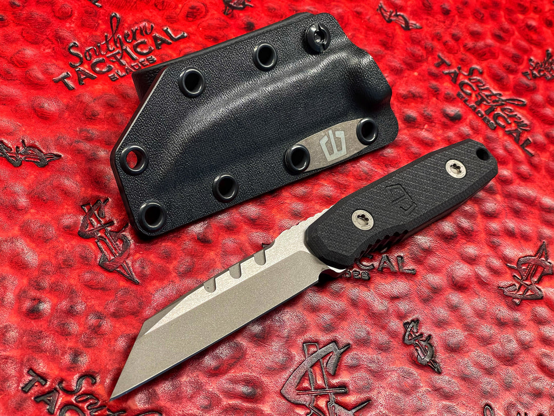 Blackside Customs Americana Covert Fixed Blade Two-Tone GreyMatter