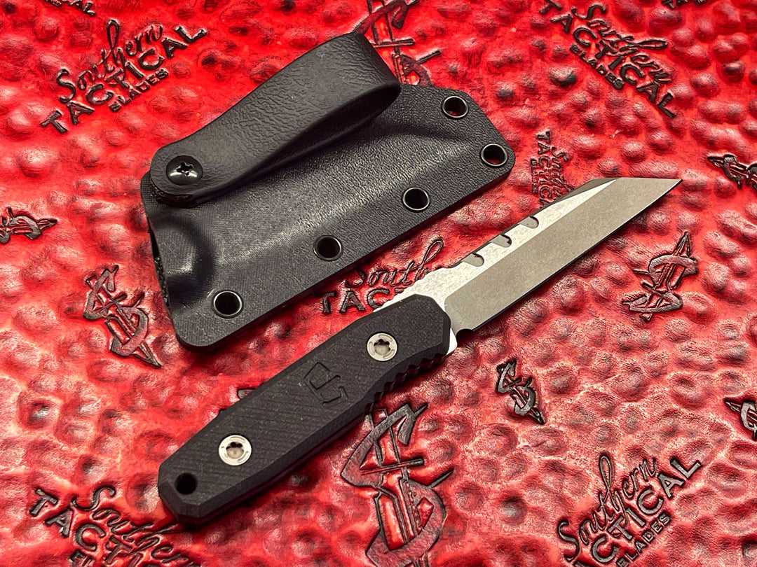 Blackside Customs Americana Covert Fixed Blade Two-Tone GreyMatter