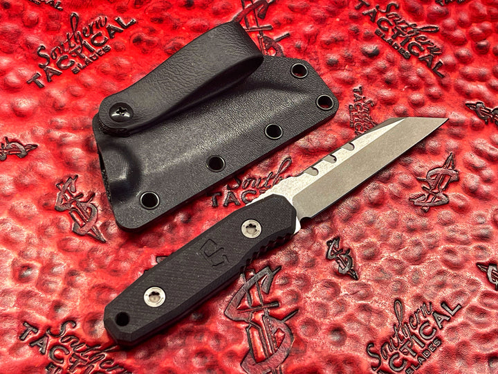 Blackside Customs Americana Covert Fixed Blade Two-Tone GreyMatter
