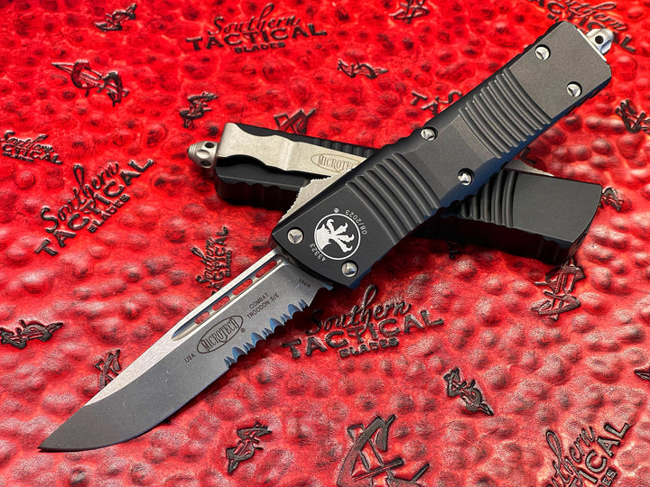 Microtech Combat Troodon Single Edge Apocalyptic Part Serrated