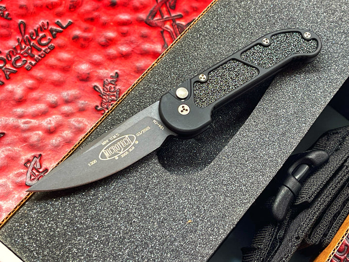 Microtech Mini UMS Single edge Black Standard, Knob Creek Ky MGS 2005