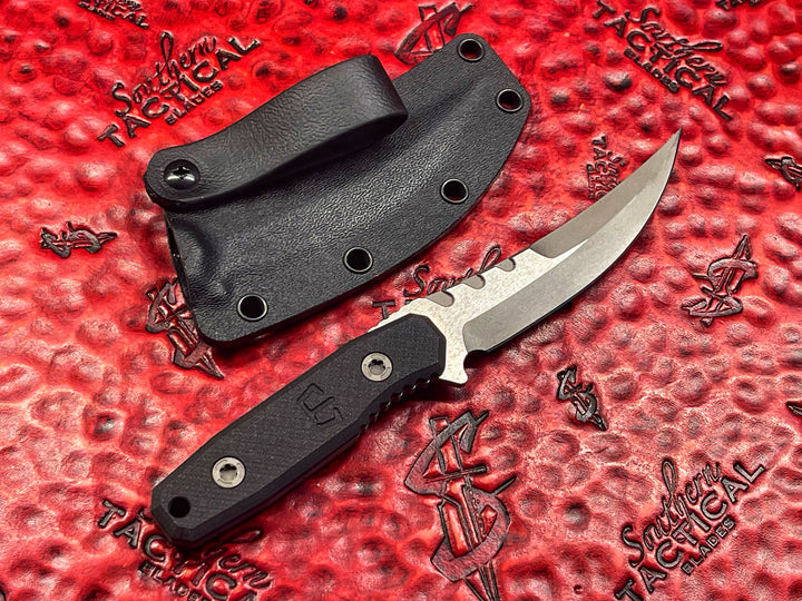 Blackside Customs Cat-5 Covert Fixed Blade Two-Tone GreyMatter