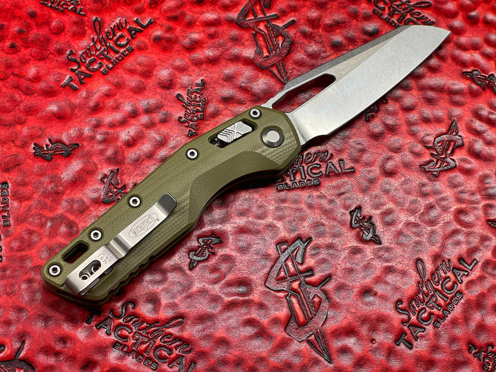 Microtech Knives MSI RAM-LOK Stonewash Standard OD Green G10