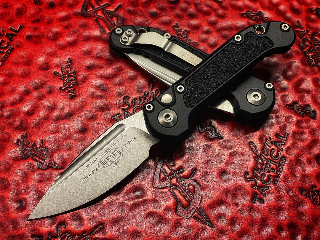 Microtech LUDT Gen III S/E Stonewashed Standard Automatic Knife
