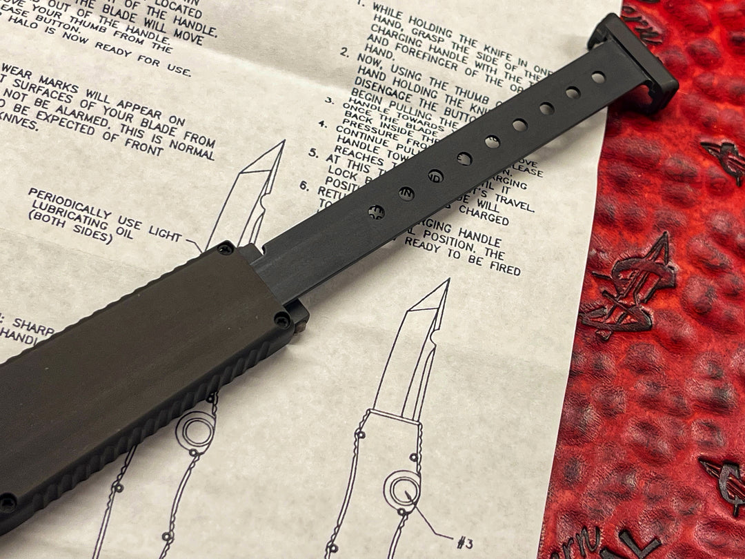 Microtech HALO II Single Edge Tactical Single Action OTF Knife