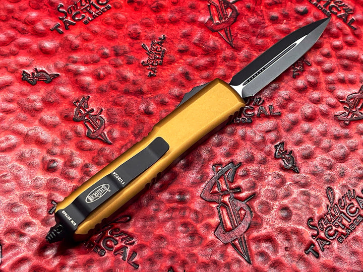 Microtech Ultratech D/E Standard Tan | Microtech Knives | Southern ...