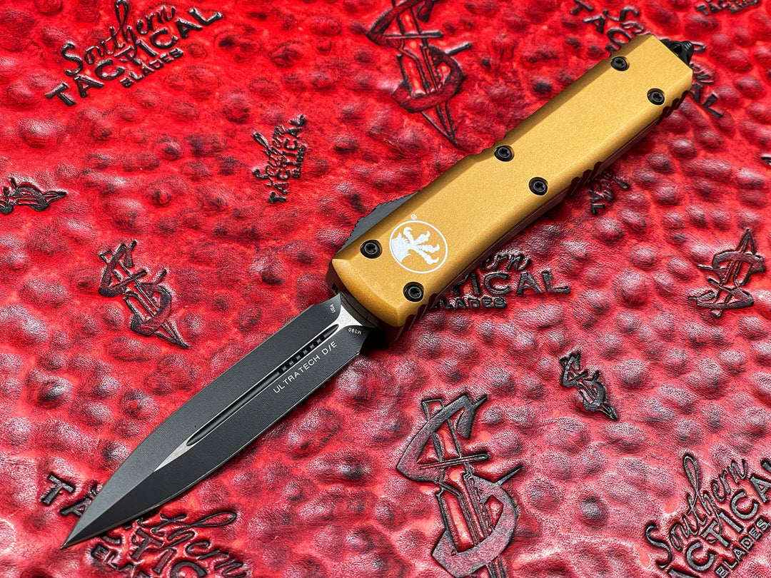 Microtech Ultratech D/E Standard Tan | Microtech Knives | Southern ...