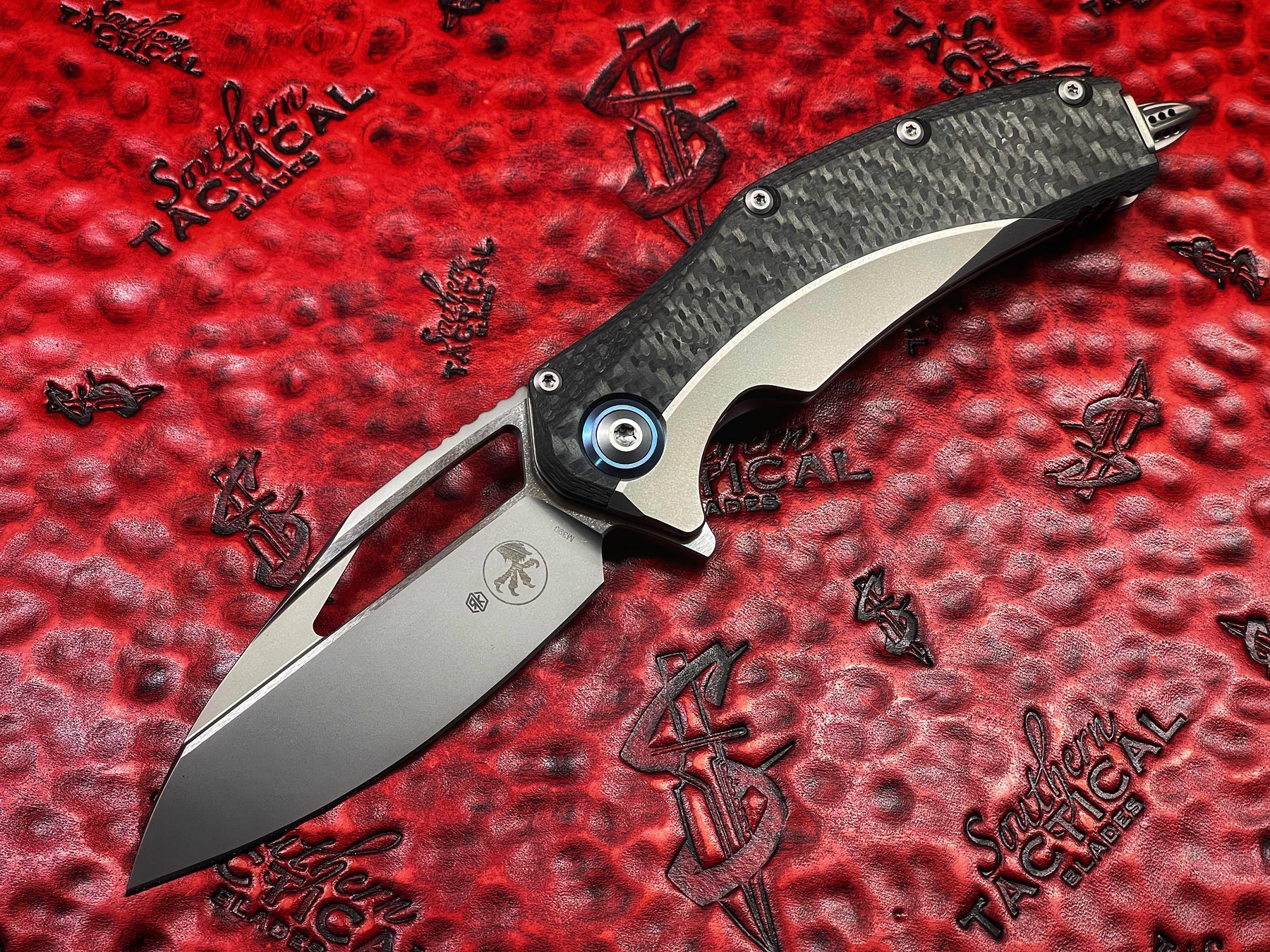 Microtech Matrix Manual Folding Knife Titanium/Carbon Fiber Handle