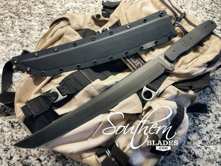 Blackside Customs Tokyo Drifter Triple Black, Black G10, Small Batch