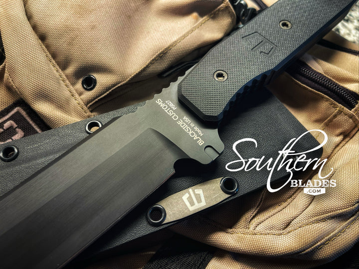 Blackside Customs Tokyo Drifter Triple Black, Black G10, Small Batch