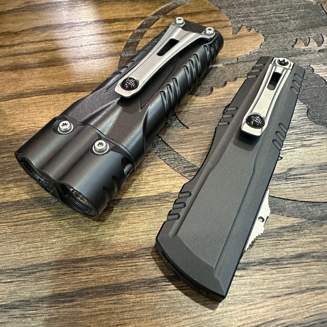 Microtech Luminary Zero Blade Play OTF Knife Set - Surefire Collab (Pre-Order)