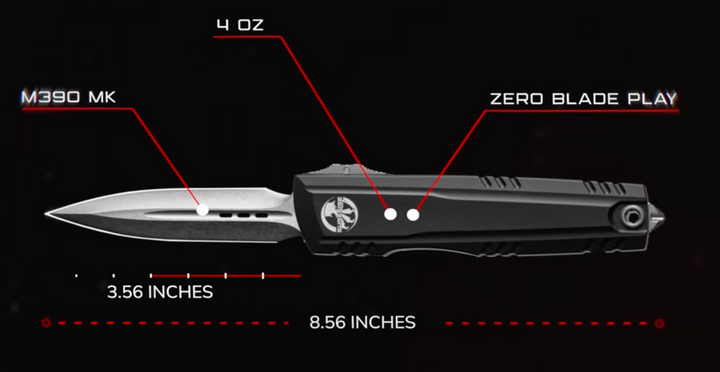 Microtech Luminary Zero Blade Play OTF Knife Set - Surefire Collab (Pre-Order)