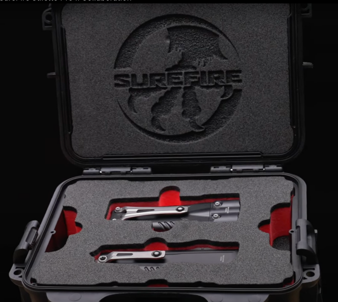 Microtech Luminary Zero Blade Play OTF Knife Set - Surefire Collab (Pre-Order)