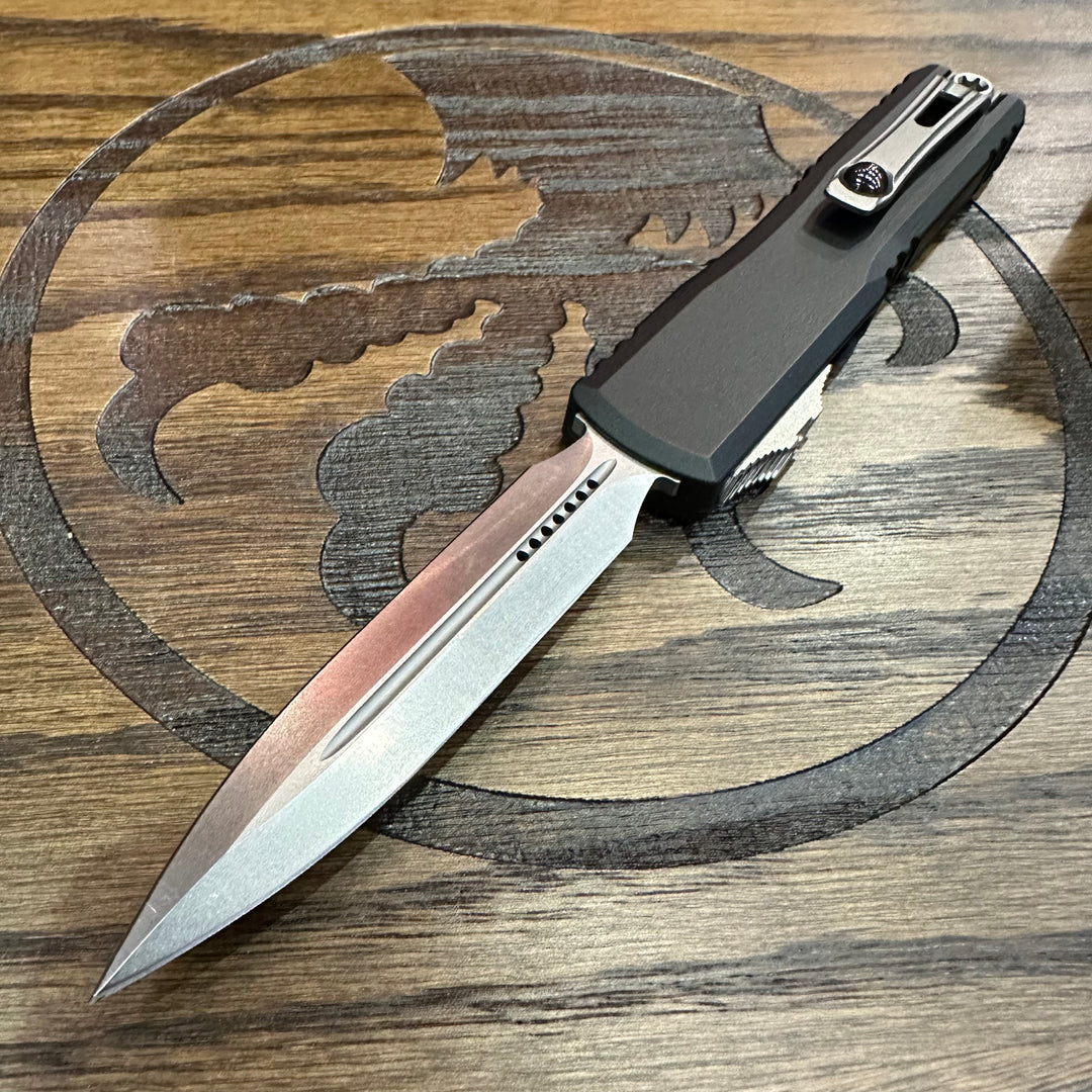 Microtech Ultratech Gen III ZBT OTF Knife Zero Blade Play D/E Stonewashed Standard ***