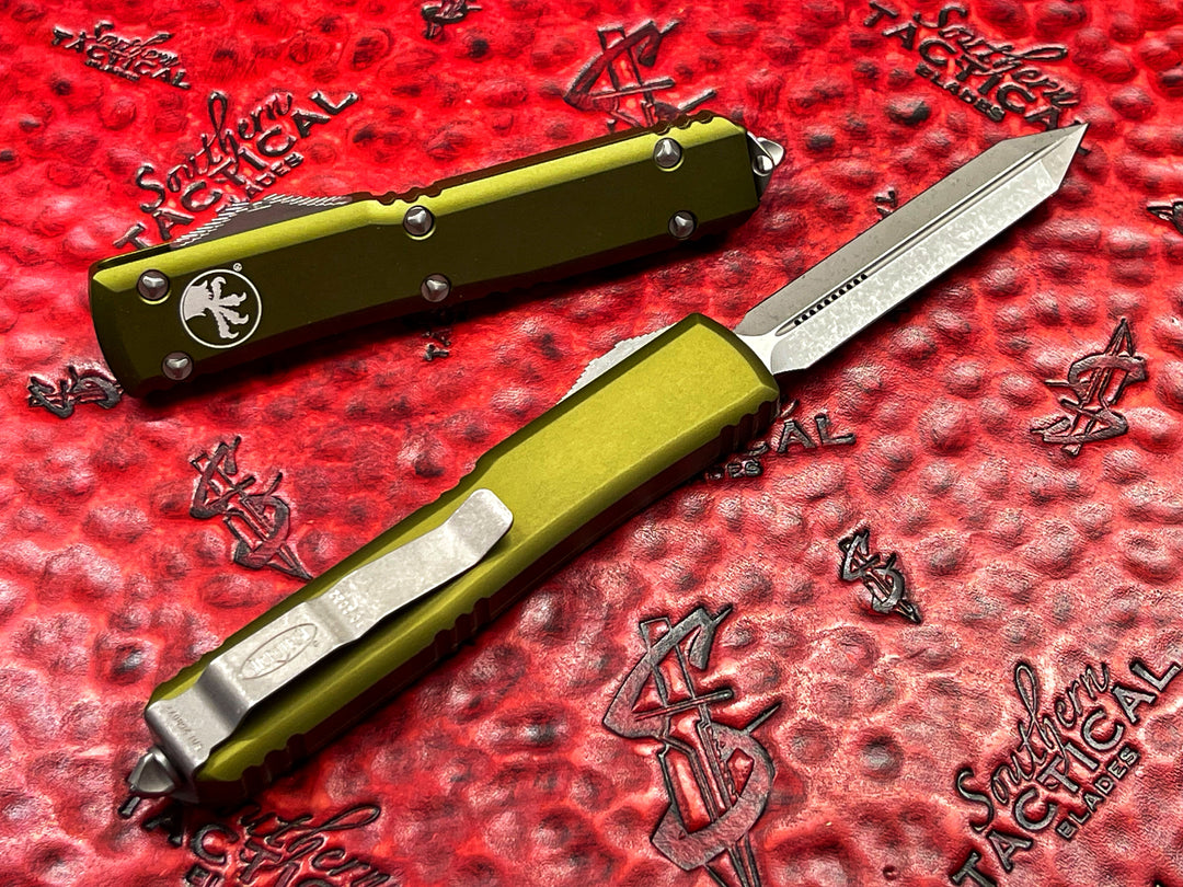 Microtech Ultratech Spartan Apocalyptic Standard OD Green