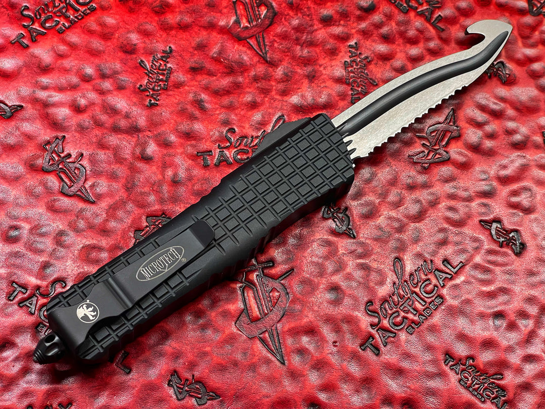 Microtech Combat Troodon Frag HS Rescue Tactical Full Serrated