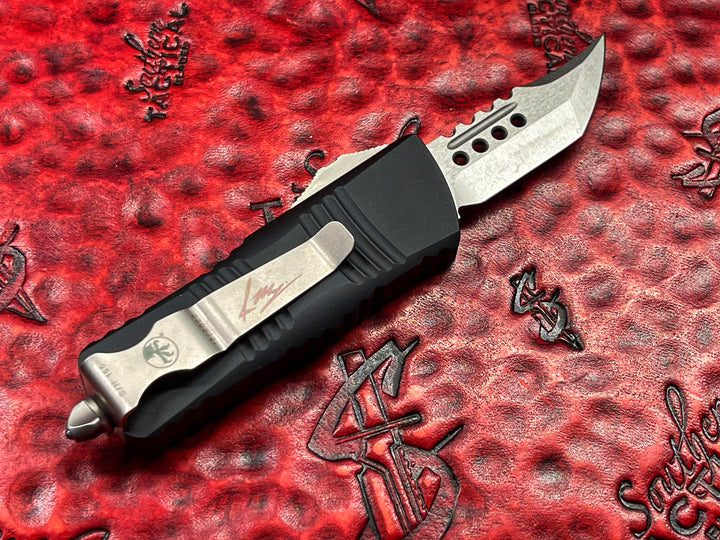 Microtech Mini Troodon Hellhound OTF Knife
