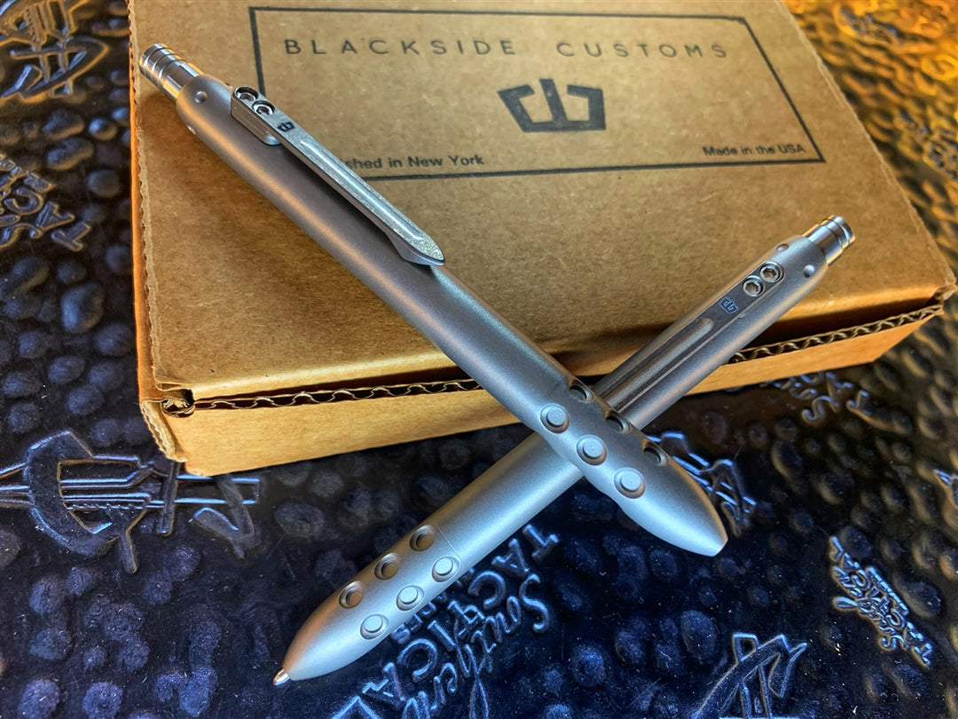 Blackside Customs Pen Titanium Matte Finish