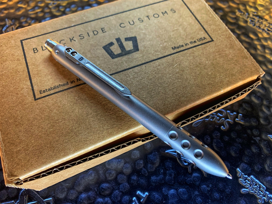 Blackside Customs Pen Titanium Matte Finish