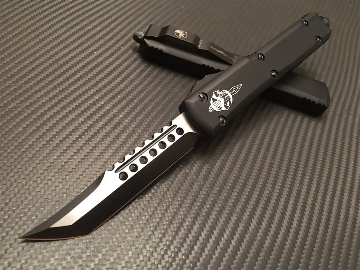 Microtech Hell Microtech Ultratech Hellhound Black DLC