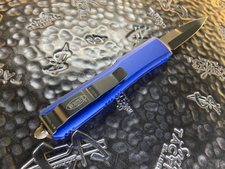 Microtech Ultratech Bayonet DLC Standard Blue